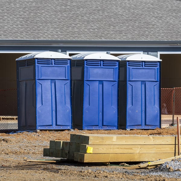 is there a specific order in which to place multiple porta potties in Mission SD